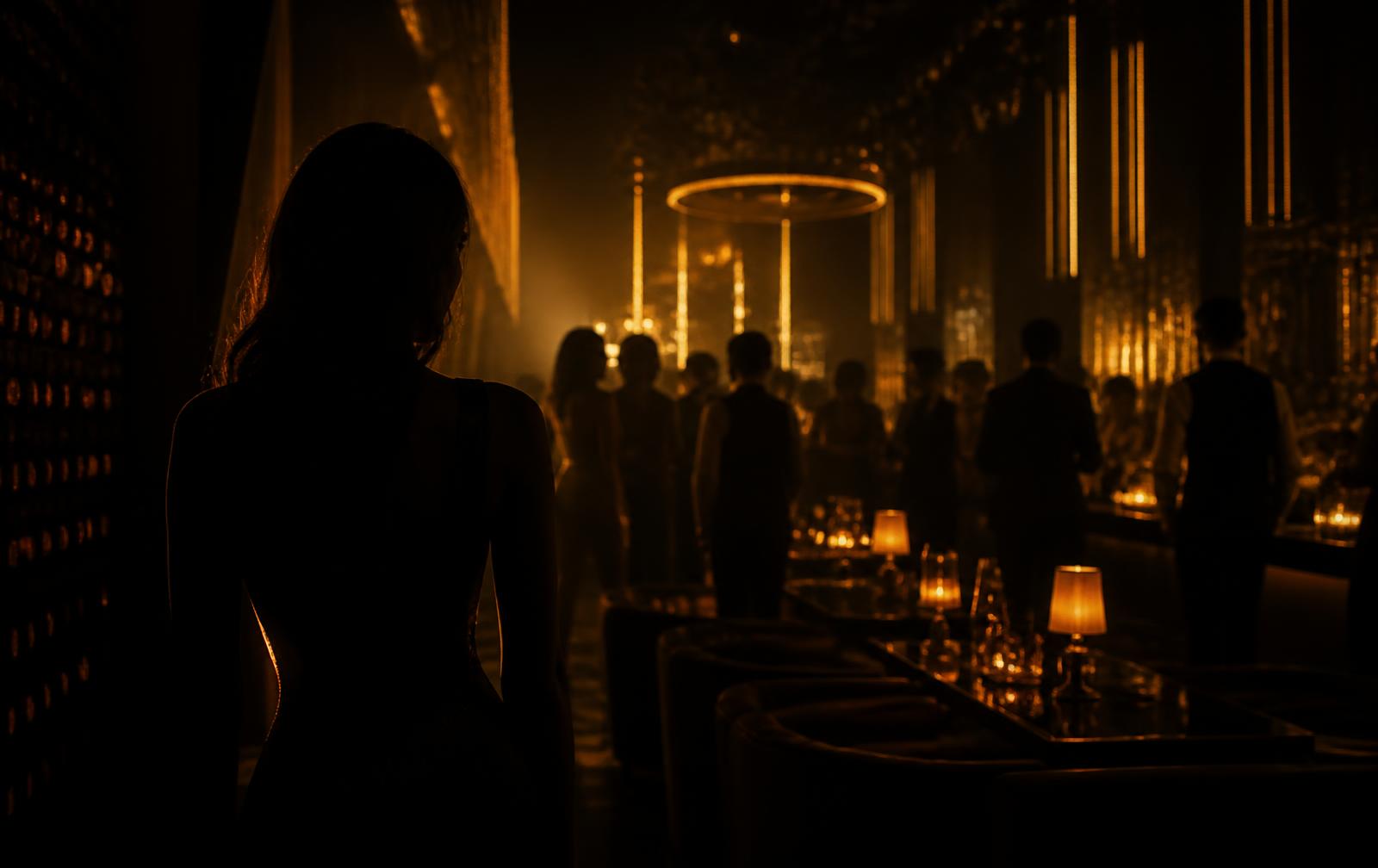 Interior nocturno de CACHÉ